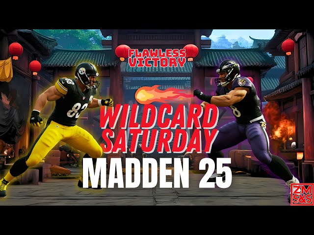 Steelers vs. Ravens Wildcard Game EA SPORTS™ Madden NFL 25