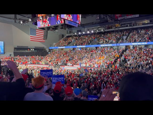 Donald Trump last official rally Grand Rapids Michigan #vote #trump #trump2024 #usa #republican