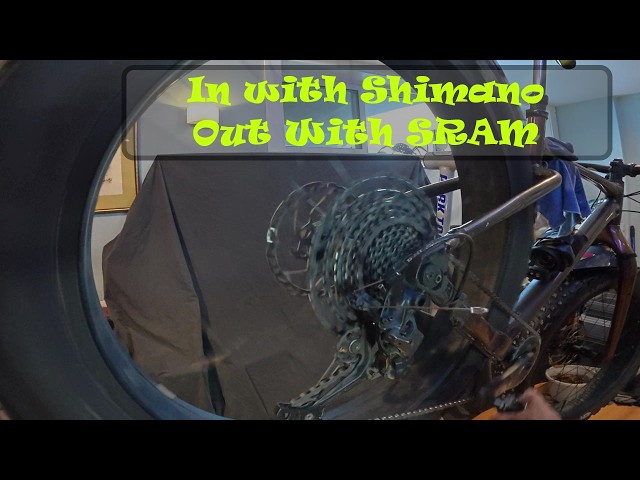 🚴 #SRAM NX to #Shimano SLX: Will this Fat Bike Drivetrain #upgrade  work?! 🔧🔥