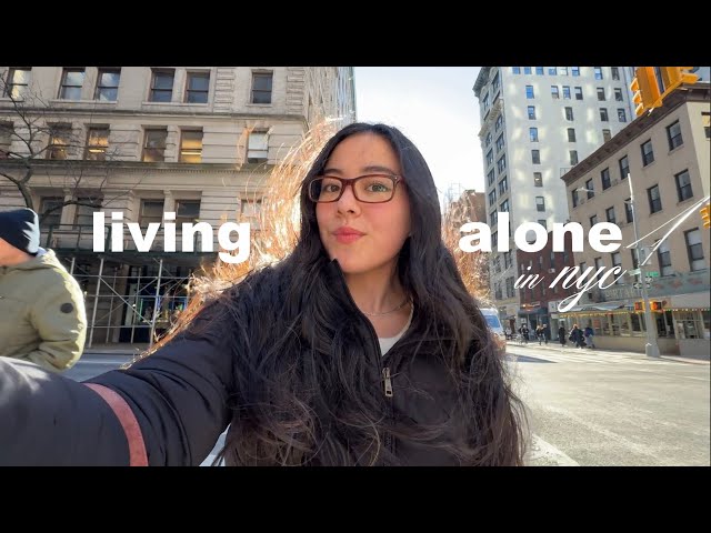 alone in NYC: productive day in my life vlog (☆^ー^☆)