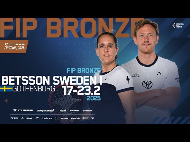 BETSSON FIP BRONZE I – ROUND OF 16 &  QUARTER FINALAS from Centre Court | Multi-Angle Coverage