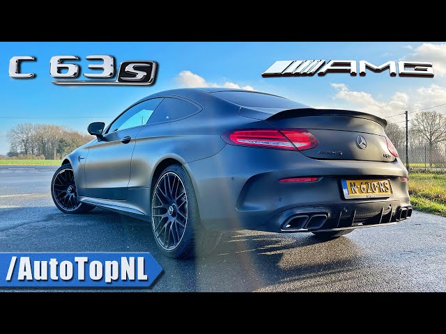 Mercedes-AMG C63 S Coupe | REVIEW on AUTOBAHN [NO SPEED LIMIT] by AutoTopNL