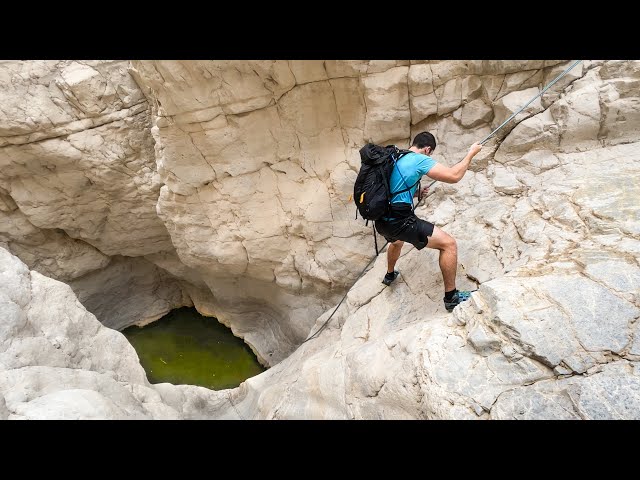 Hardest Hike in Israel! (rope required) - Wadi/Nahal Darja