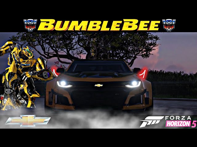 Chevrolet Camaro zL1"Bumblebee - Forza horizon 5 || Thurstmaster TMX staring wheel