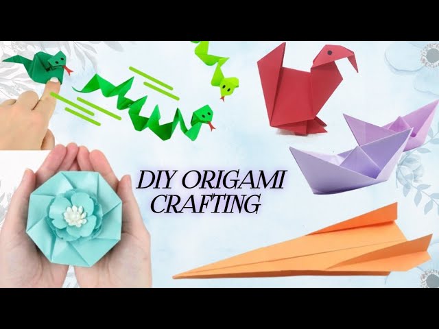 Origami Ideas: Create amazing origami art and crafting tutorial for beginners! ✨ #viral #viralvideo