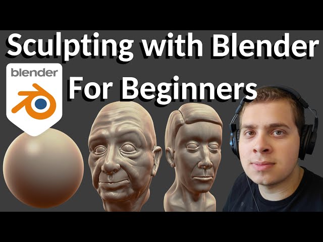 Sculpting with Blender For Beginners (Tutorial)