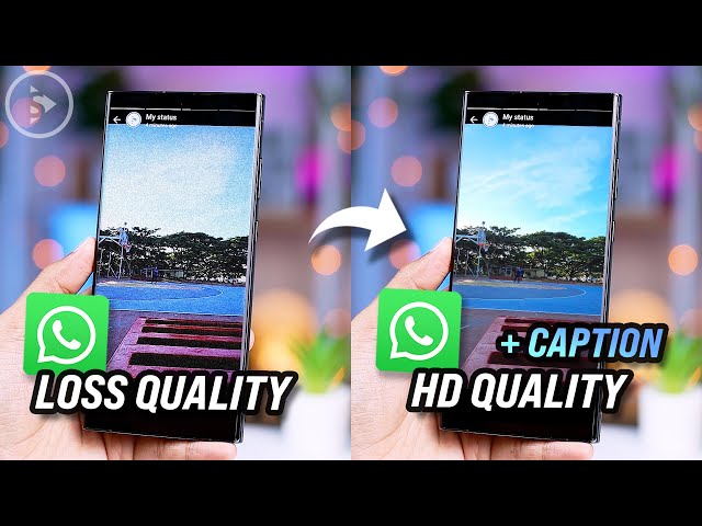 How to Update HD WhatsApp Status + Captions‼️