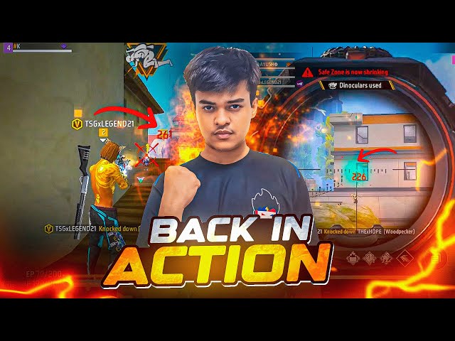 BACK IN ACTION ⭐️ Tournament Highlights Ft. TSG LEGEND 🔥