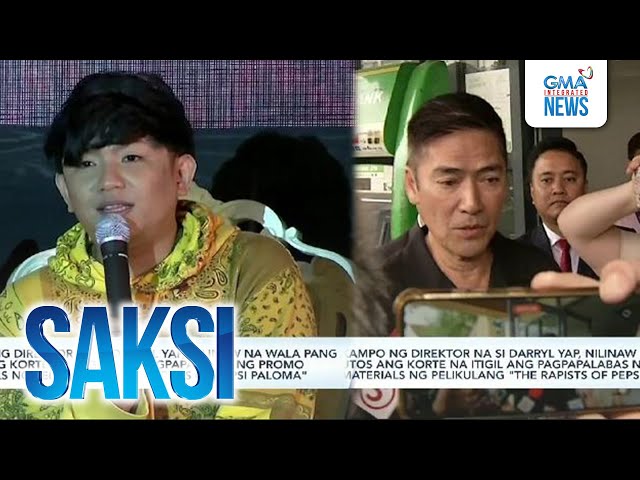 Kampo ng direktor na si Darryl Yap, nilinaw na wala pang utos ang korte na itigil ang... | Saksi