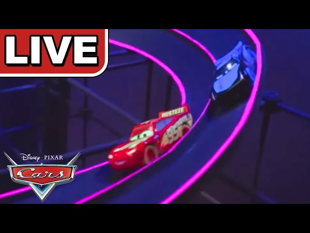 🔴  LIVE | Lightning McQueen’s Best THRILLING Races 🚗 | NEW Livestream! | Pixar Cars