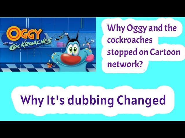 Why Oggy and the cockroaches stopped on Cartoon network?//Why it's dubbing Changed?//@SonyYAY