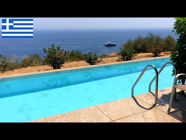 San Giorgio Hotel Kefalonia Greece Superior Swim up Room with Sea View and Terrace Overview