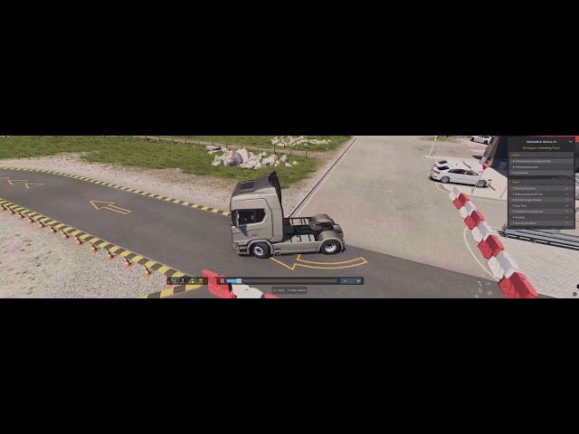 Euro Truck Simulator 2 (Driving on a Handling Track) #logitechg29 #ets2 #ets2mods