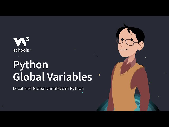 Python - Global Variables - W3Schools.com