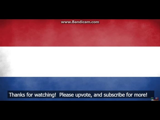 The Netherlands National Anthem (instrumental)