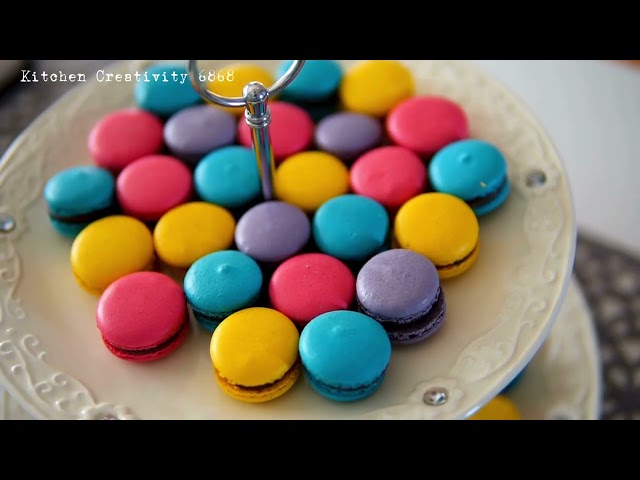 Colorful, Crispy & Chewy: The Perfect Macaron Experience | Kitchen Creativity 6868