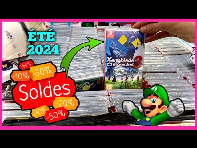 La PS5 et La SWITCH En PREMIER👌🏻SOLDES D’ÉTÉ 2024😇