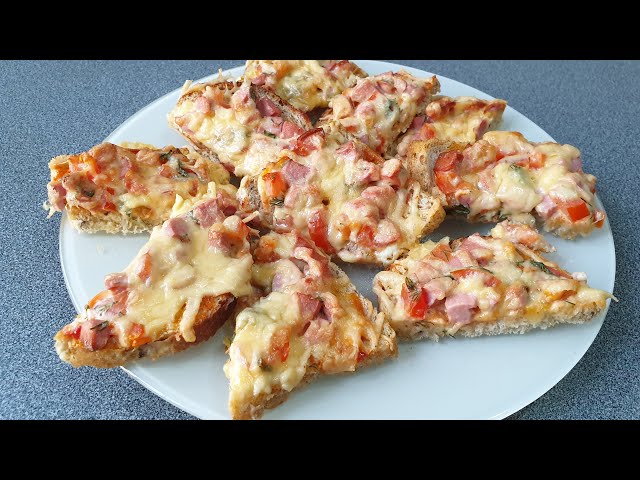 SIMPLE RECIPE FOR DELICIOUS MINI PIZZA.You definitely haven't eaten anything like this!