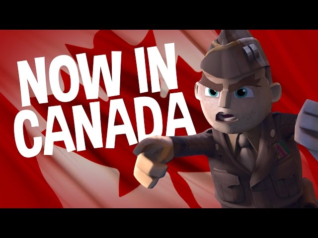 World War Toons Available Now in Canada!