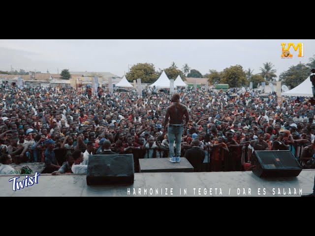 Harmonize Live Performance In Tegeta (TANZANIA) Part 2