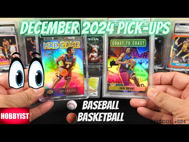 Sports card Pickups from December 2024 (Kobe Bryant, Michael Jordan, Shohei Ohtani and more!)