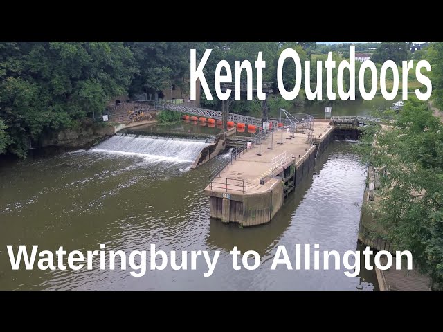 The River Medway - Wateringbury to Allington