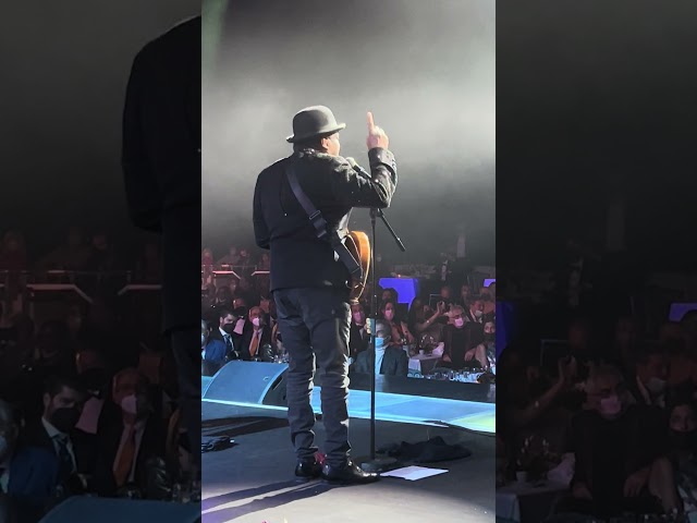 Tito Jackson Performs "We Made It" at New Year's Eve Show in Monaco (31 December 2021)