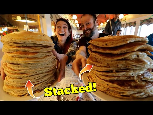 Tower Of Pancakes | ManvFood | Molly Schuyler  | Epic Stackes