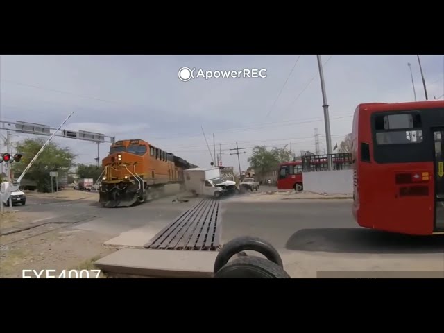 Train vs cars compilation!