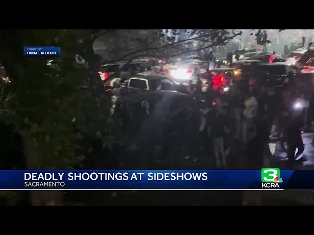 At least 2 killed in Sacramento shootings tied to sideshow activities