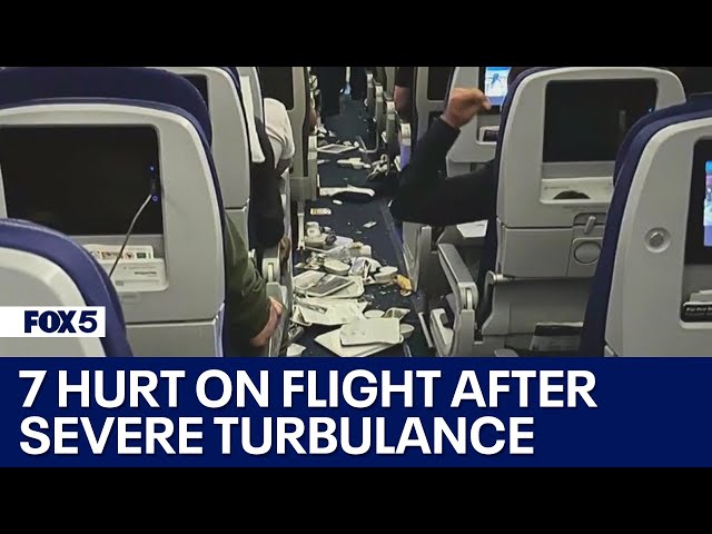 7 hurt on flight to Germany after severe turbulence, emergency landing at Dulles | FOX 5 DC