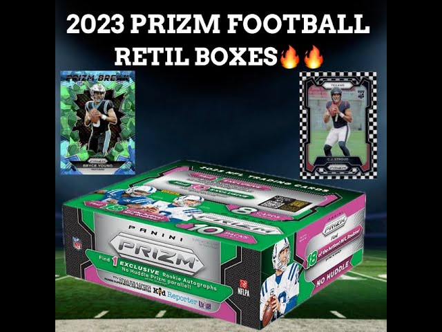 OPENING UP A 2023 PRIZM FOOTBALL RETAIL BOX!!🔥🔥 LOTS OF HITS!