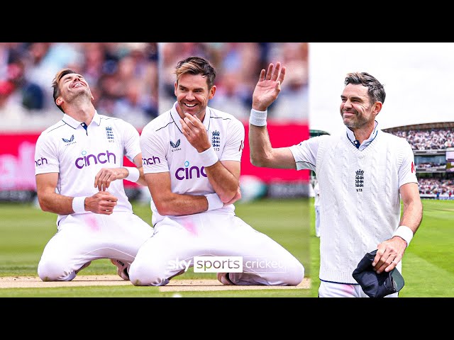 James Anderson's BEST moments from his FINAL TEST for England