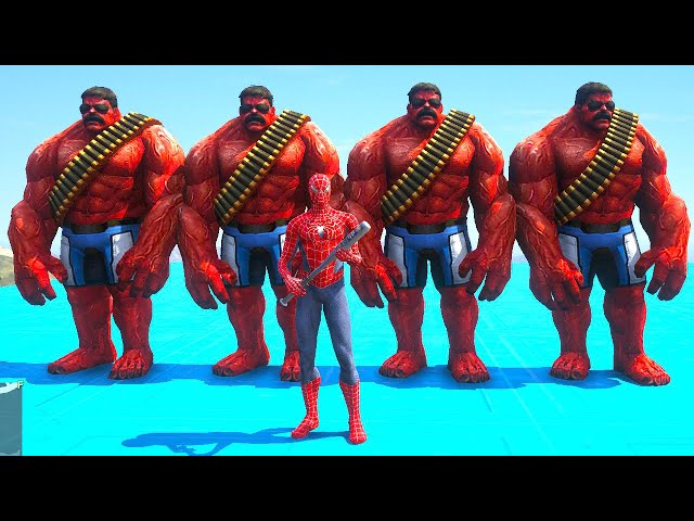 GTA V SPIDERMAN RAGDOLLS