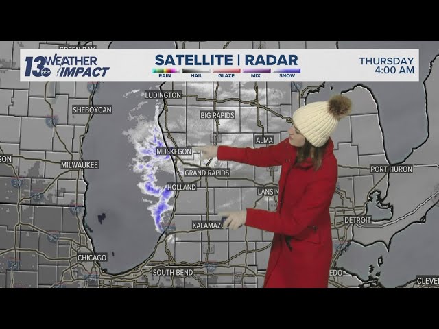 13 ON YOUR SIDE Forecast: Lakeshore Lake-Effect, Slow Warming Trend Into Next Week