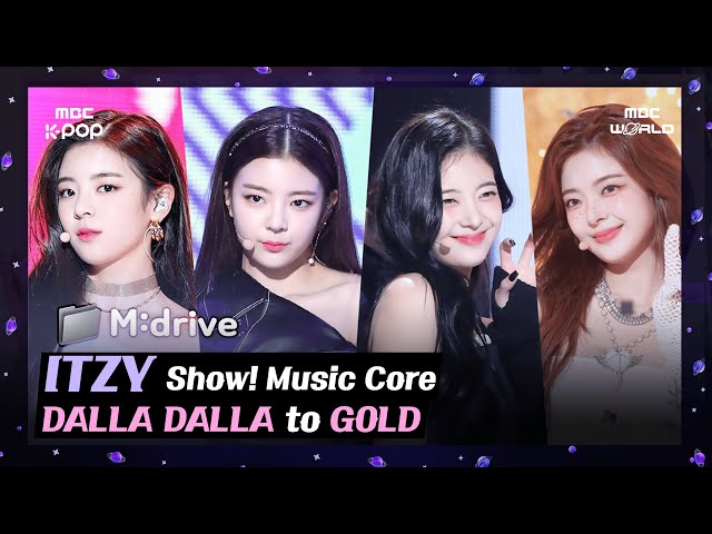 ITZY.zip 📂From DALLA DALLA to GOLD | Show! MusicCore