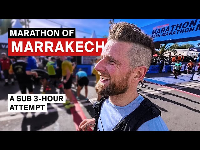 Running the MARRAKECH MARATHON 2025 (full event experience)