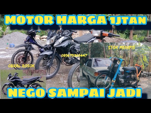 MOTOR HARGA 1jtan NEGO SAMPAI JADI 🏁