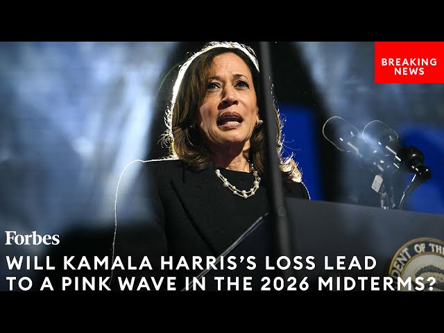 Will Kamala Harris's Loss Lead To A Pink Wave In The 2026 Midterms?