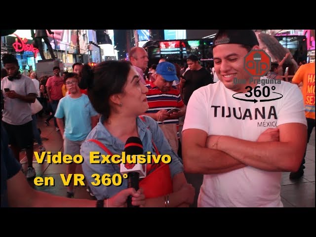 Grupo de amigos | Video Exclusivo en VR 360° #06 | New York City - #QuePregunta