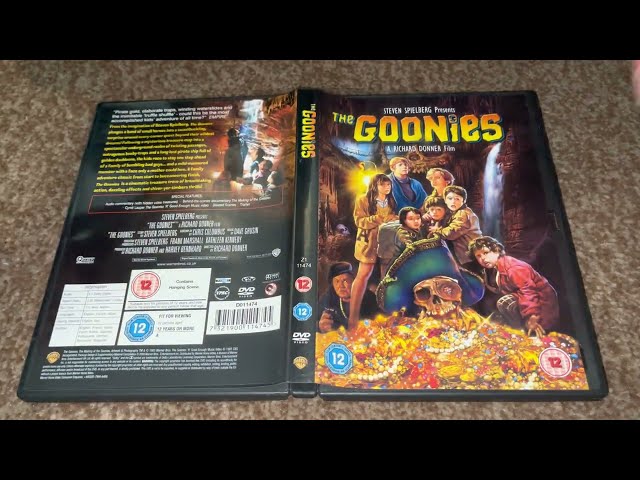 Nostalgamer 4K Unboxing The Goonies On DVD UK PAL Version Region 2