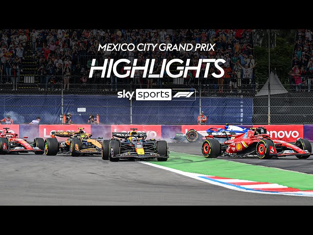 EXTENDED HIGHLIGHTS! 2024 Mexico City Grand Prix 🇲🇽