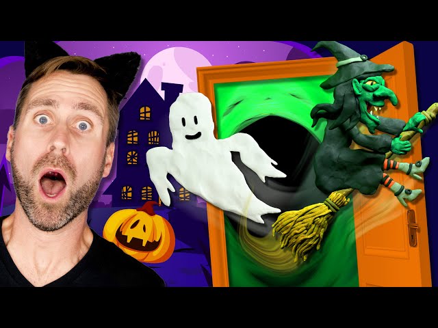 👻 Who's at the Door? A Spooky Halloween Surprise! | Mooseclumps | Kids Learning Videos and Songs