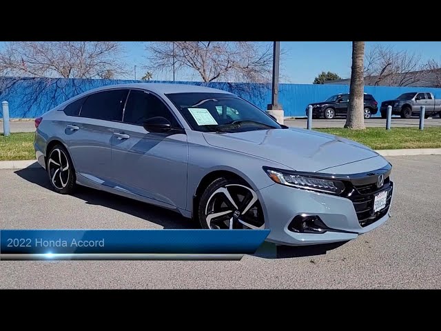 2022 Honda Accord Bakersfield  Delano  Visalia  Valencia  Fresno