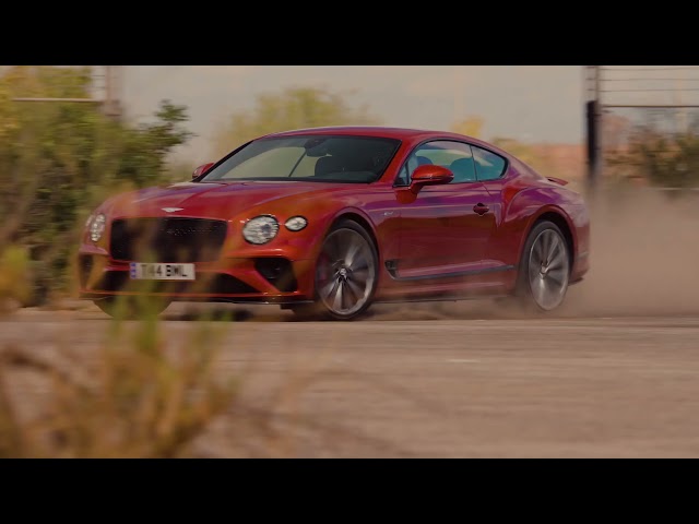 2022 Bentley Continental GT Speed meets abandoned Comiso military base