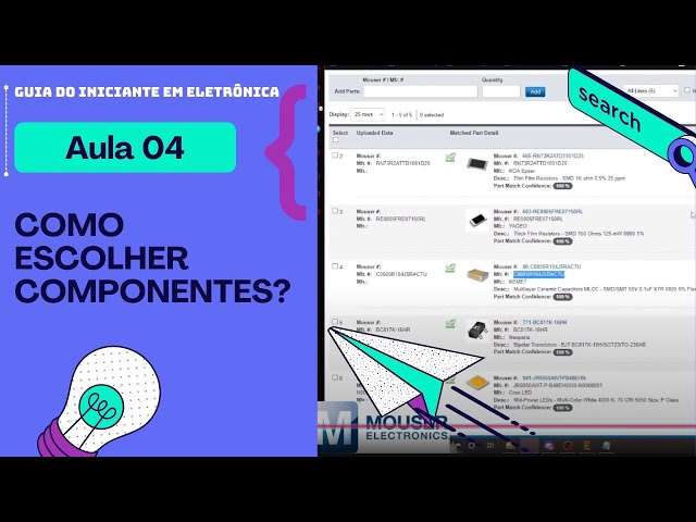 COMO ESCOLHER COMPONENTES ELETRÔNICOS? -  Guia do iniciante em ELETRÔNICA