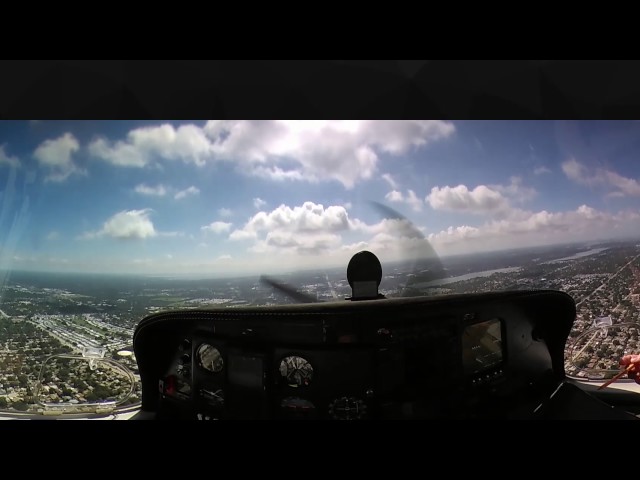 FLYING THE COAST LINE THEN LANDING KPIE