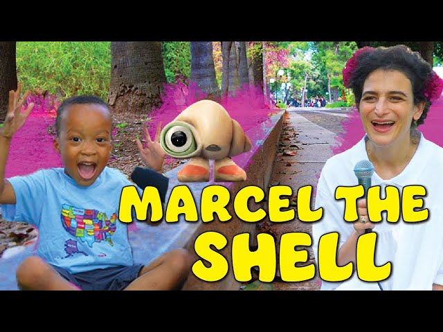 Marcel the Shell & Jenny Slate Interview Kids