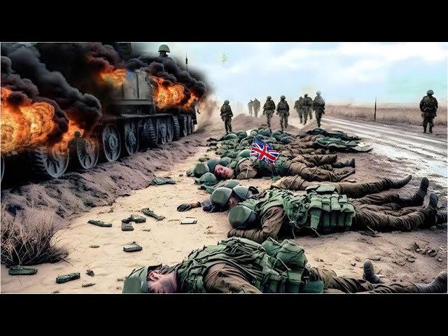 13 Minutes Ago! Brutal Russian Forces Attack Destroys 8,000 US and NATO Troops in Ukraine