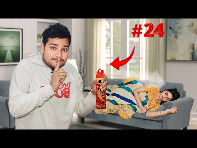 24 PRANKS in 24 HOURS on AYUSHI ! 😂